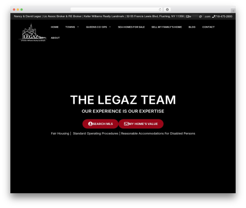 WordPress theme GeneratePress - legazteam.com