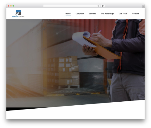 WordPress theme The7 Classic - freightlogics.com