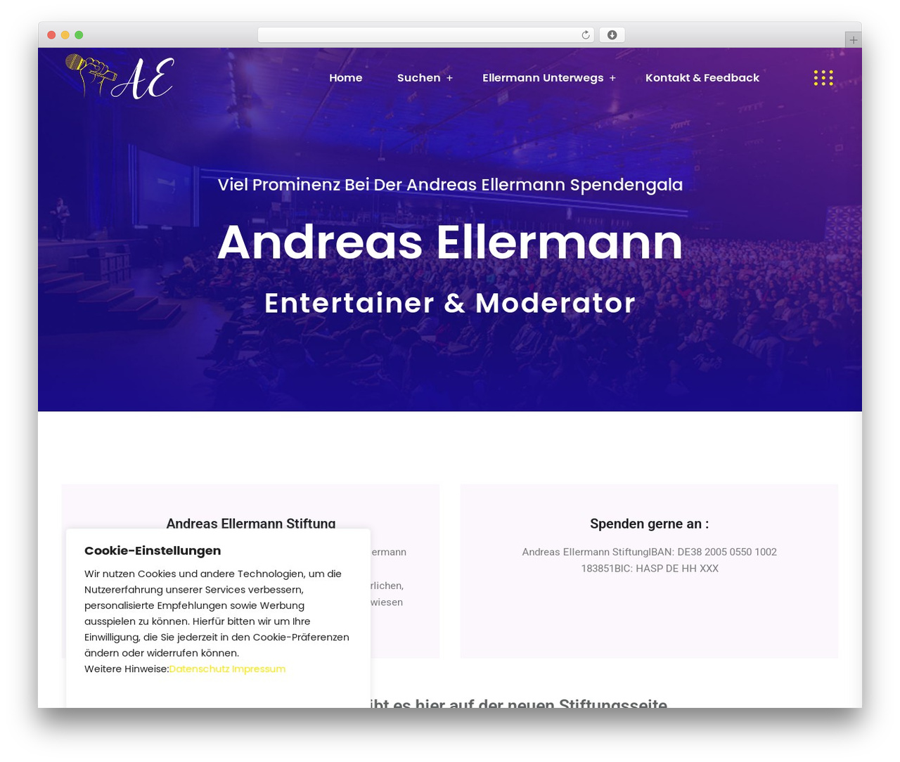 WordPress theme Evenio - andreasellermann.de WordPress theme Evenio - andreasellermann.de