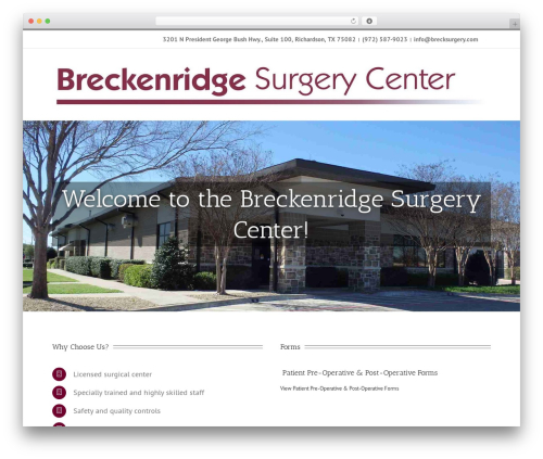 Seaforms WordPress plugin - breckenridgesurgery.com