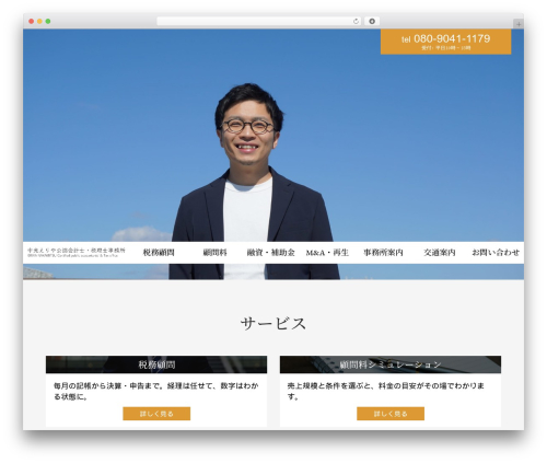 税理士・公認会計士・会計事務所向け WordPress テーマ theme WordPress - e-nakamitsu.com