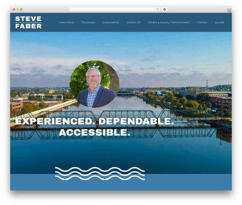 WordPress website theme Hello Elementor - faberforkent.com