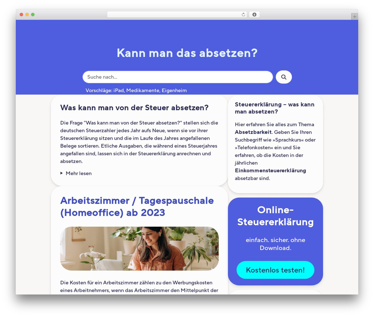 wp-kmda theme WordPress - kann-man-das-absetzen.de
