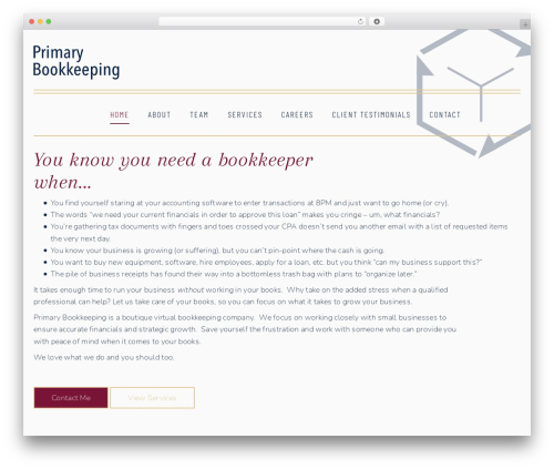 WP theme PBK Theme - primarybk.com