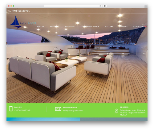 Vc composer WordPress plugin - aslanyacht.com