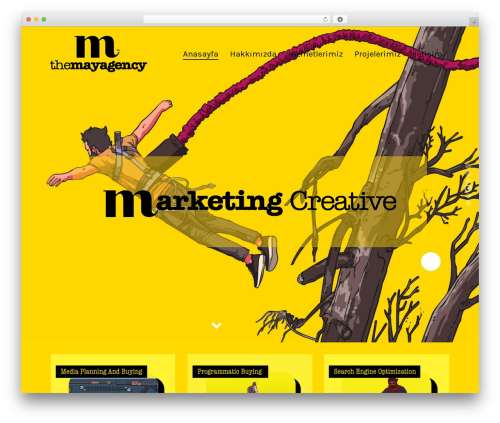 Amos WordPress theme - themayagency.com