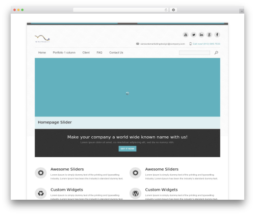 Best WordPress theme Unique - marywinifreddevelopment.com