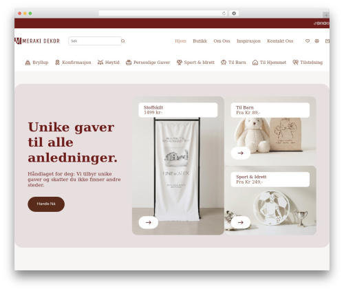 Greenshiftwoo WordPress plugin - merakidekor.no