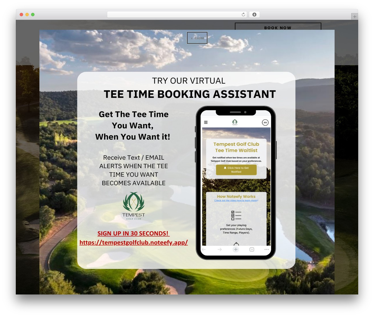 Genesis theme WordPress - tempestgolfclub.com