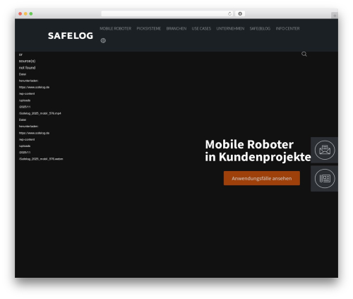 Divi theme WordPress - www.safelog.de
