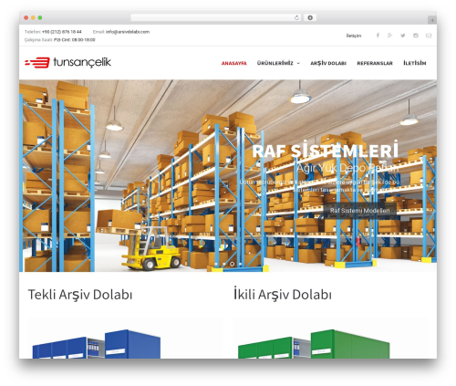 Expeditor theme WordPress - arsivdolabi.com