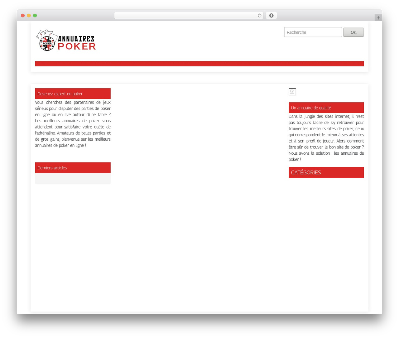 generic-site WordPress theme - annuaires-poker.com