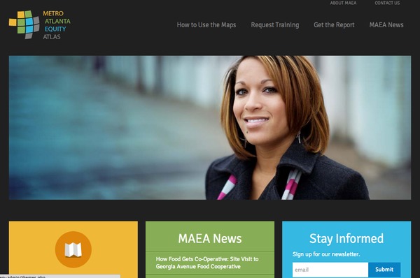MAEA WordPress theme design