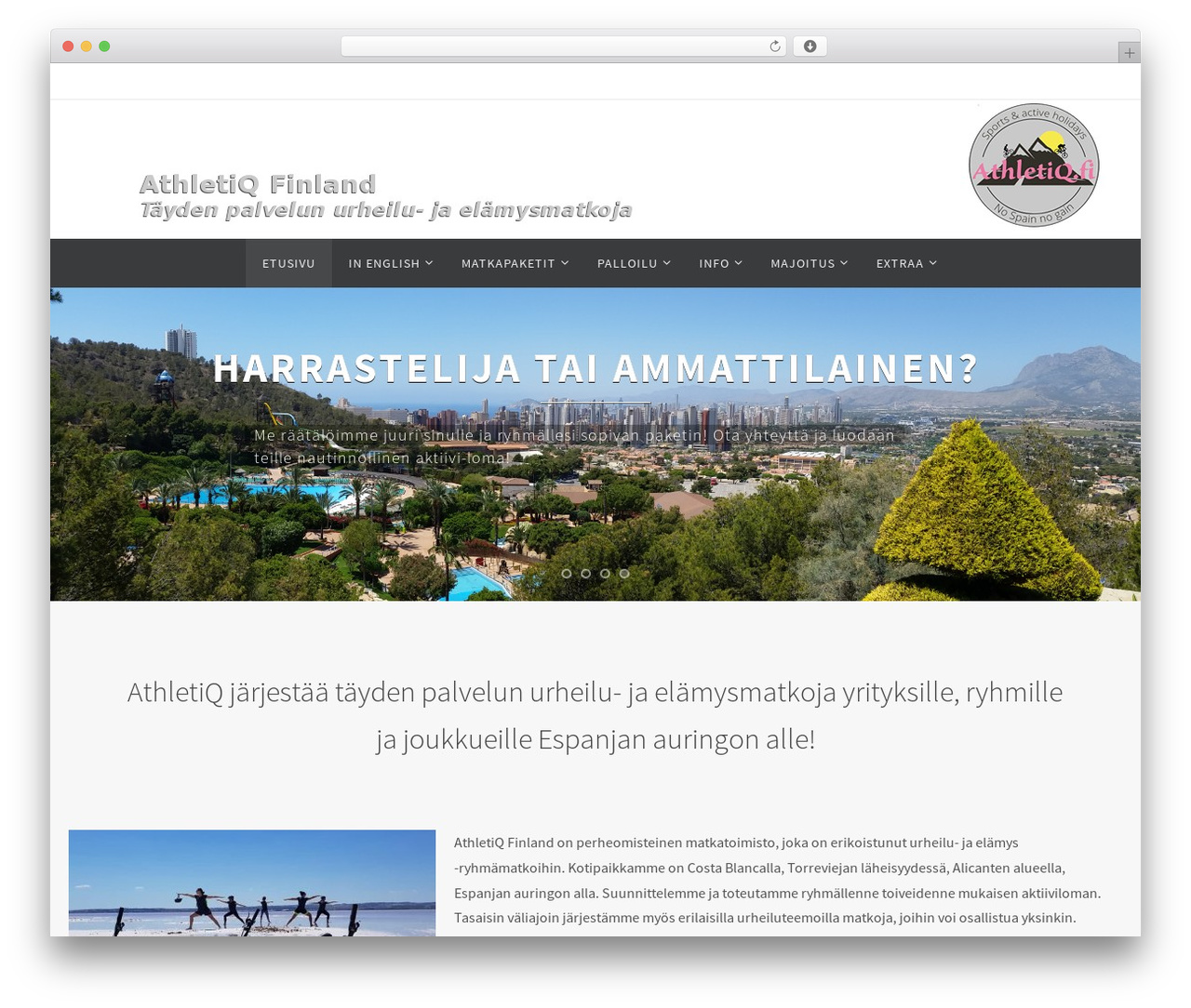 Nirvana theme WordPress free - athletiq.fi