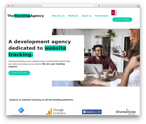 Theme WordPress Hello Elementor - thetrackingagency.com