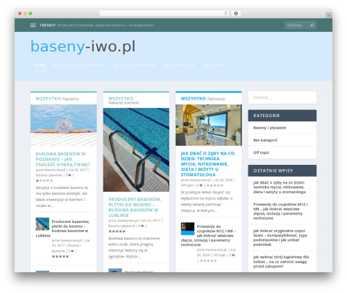 Theme WordPress Extra - baseny-iwo.pl
