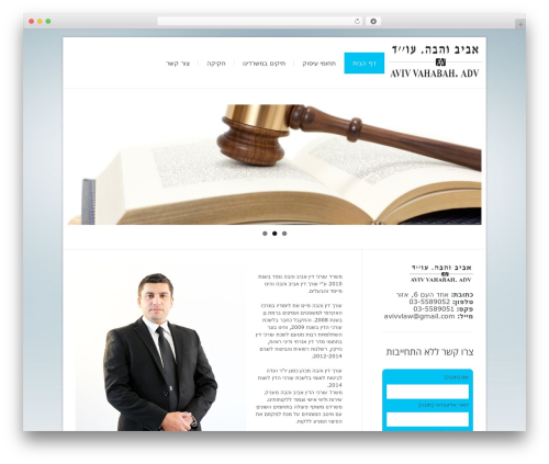 Theme WordPress Halsey - avivlaw.co.il