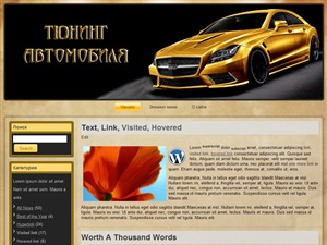 Theme WordPress tuning Theme WordPress tuning