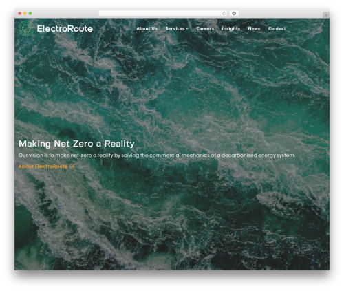 WebBiz WP theme - electroroute.com