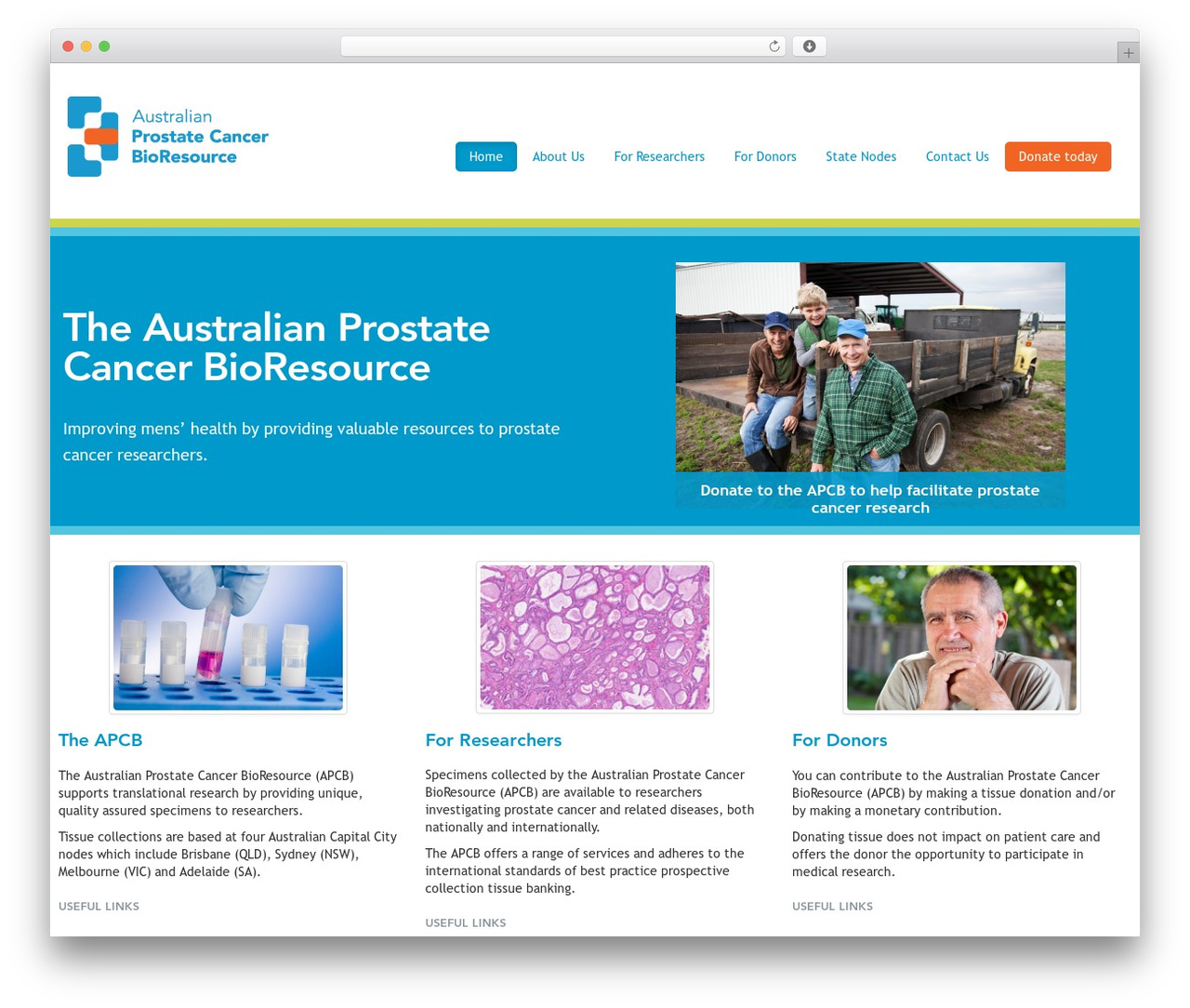 WordPress theme APCBR Theme - apcbioresource.org.au