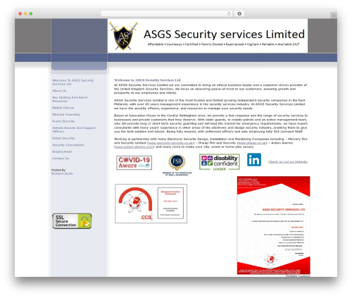 WordPress theme blueline - asgssecurity.com WordPress theme blueline - asgssecurity.com
