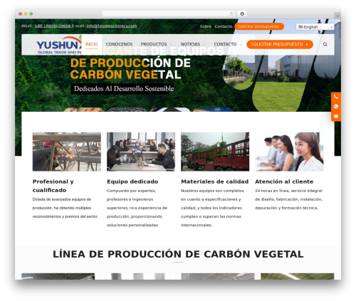WordPress theme POPFactory - maquinadecarbonizacion.com