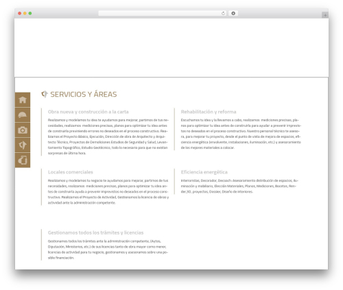 WordPress theme Atres - atresconstruccion.com