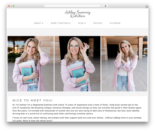 WordPress theme Hoary - ashleysweeneyrd.com