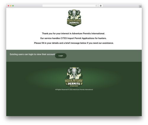 Forgravity fillablepdfs WordPress plugin - adventurepermits.com