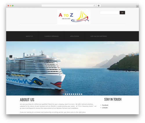 WordPress website theme theme1629 - atozmanning.com