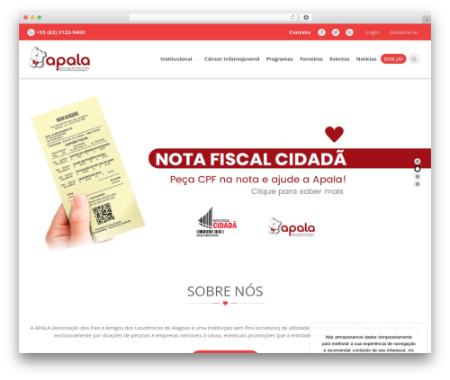 WP theme Layers - apala.org.br