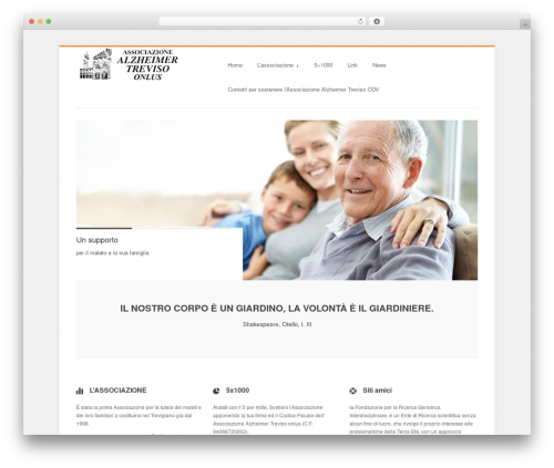WP theme Line - associazionealzheimertreviso.org
