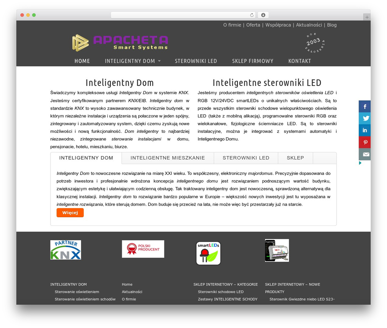 WP theme Maya Shop - apacheta.pl