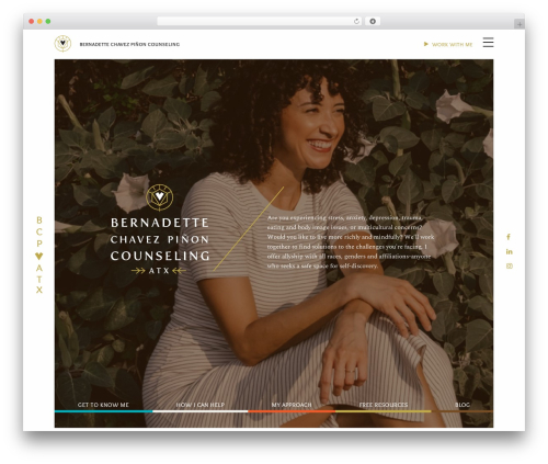 BCP WordPress theme - bernadettechavezpinon.com