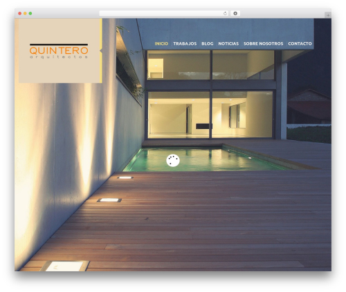 cherry WP theme - arquitectosquintero.es