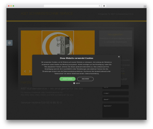 est WordPress theme - aset.de