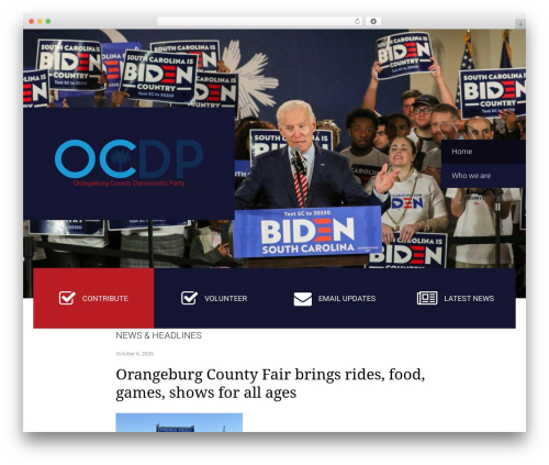 FrontRunner WordPress theme - orangeburgscdp.org