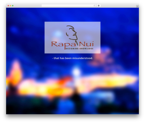 Halfcreative theme WordPress - associazionerapanui.it