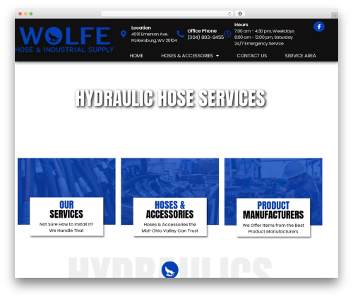 Hello Elementor premium WordPress theme - wolfehose.com