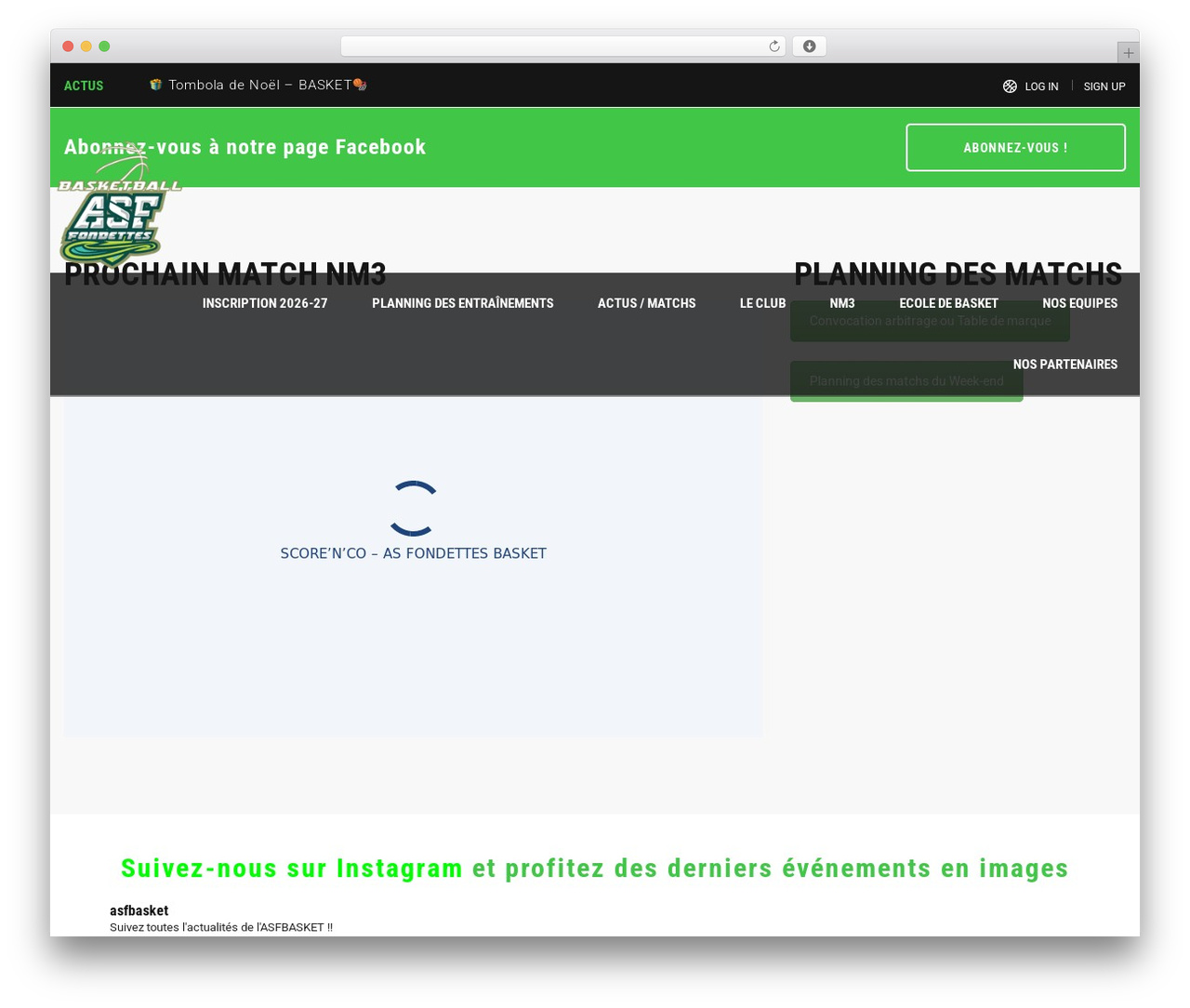 Splash WordPress theme - asf-basket.fr Splash WordPress theme - asf-basket.fr