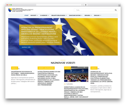 Divi breadcrumbs module WordPress plugin - arsbih.gov.ba