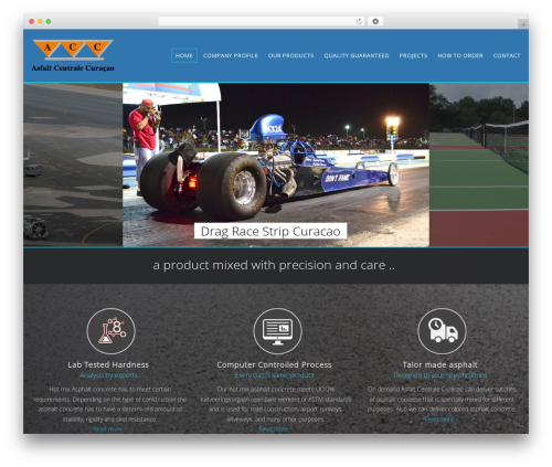 Theme WordPress Flex - asfaltcentralecuracao.com