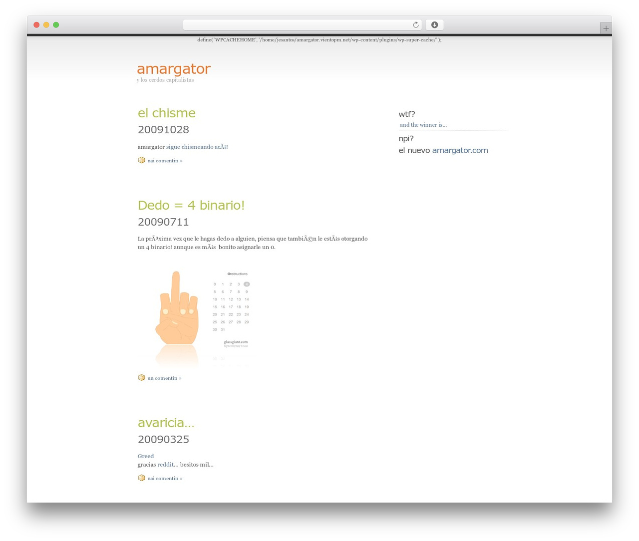 Theme WordPress Simpla - amargator.vientopm.com.mx