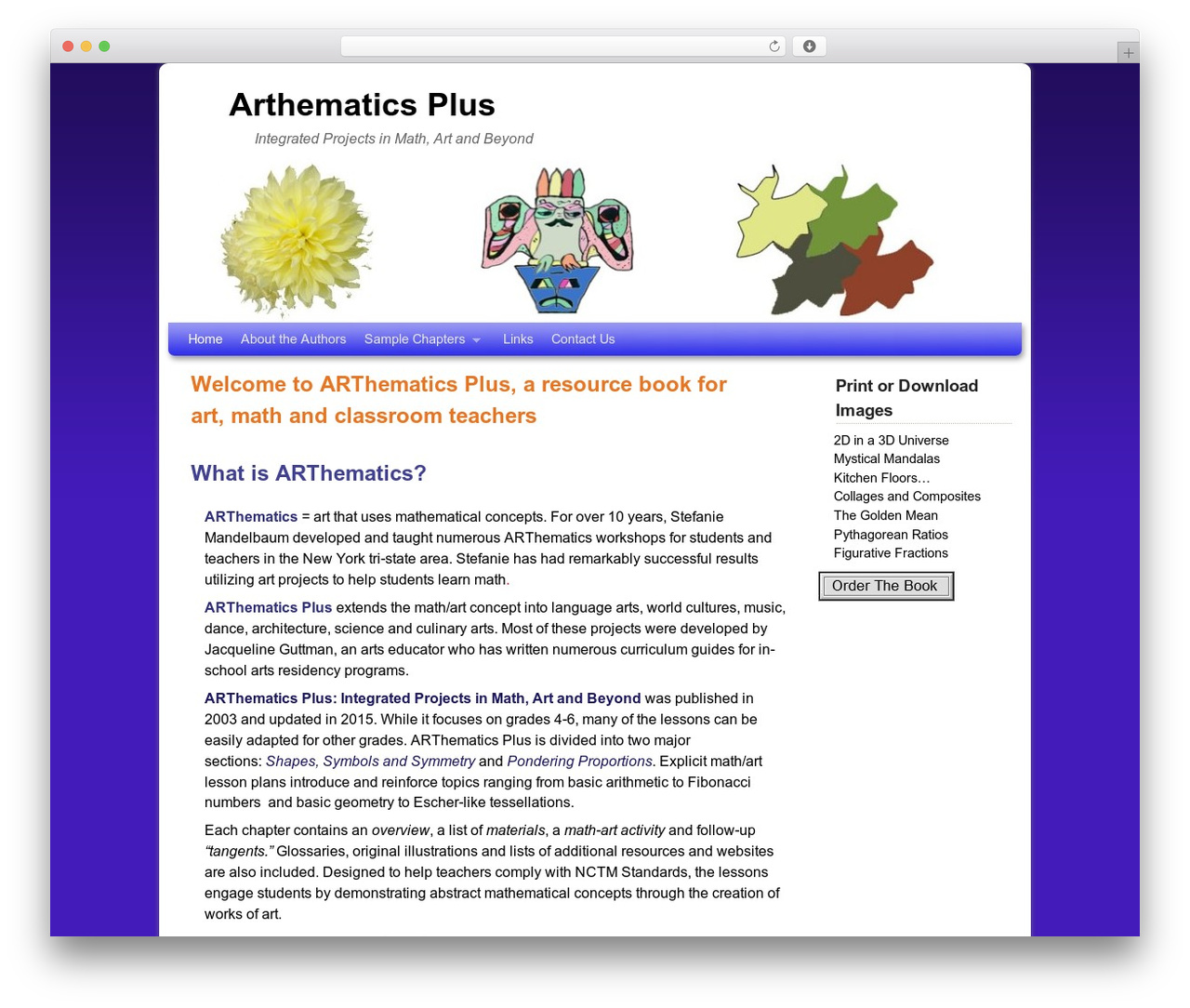 Weaver II WordPress theme - arthematics.net