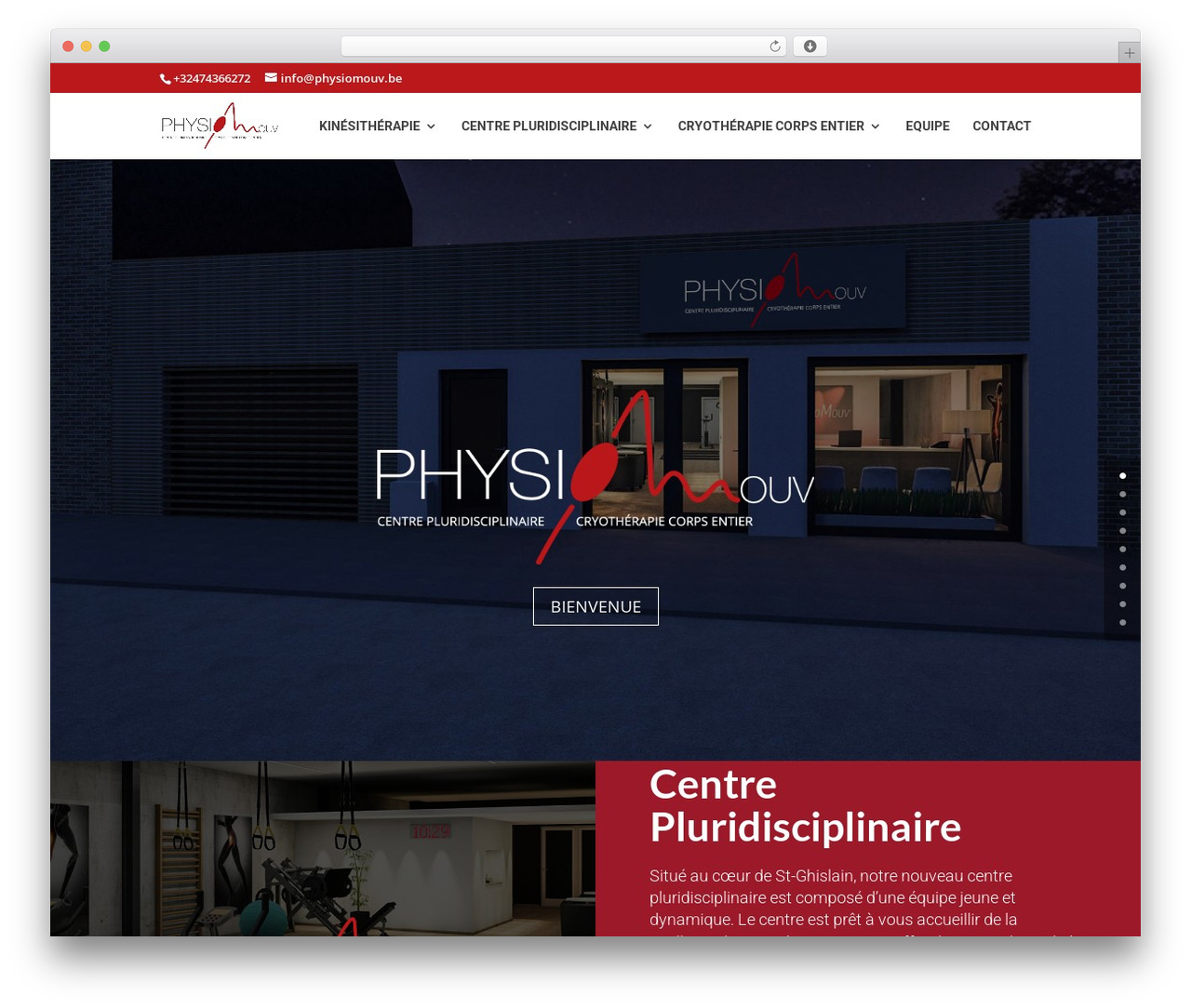 WordPress theme Unicorn Bundle Divi Child Theme - physiomouv.be