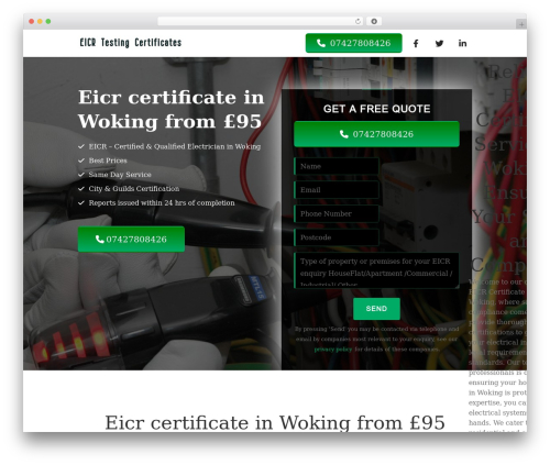 WordPress theme my theme - eicrcertificatewoking.co.uk