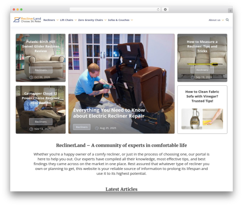 Dl tag center WordPress plugin - www.reclinerland.com