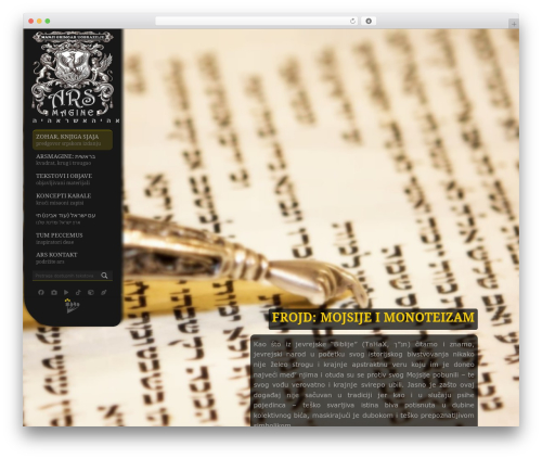 WordPress website theme KingSize - arsmagine.com