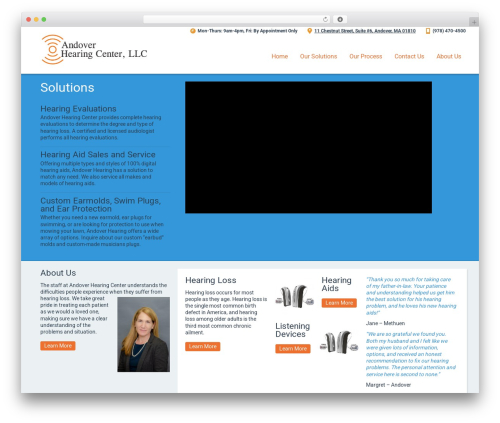 AHC WordPress theme - andoverhearing.com