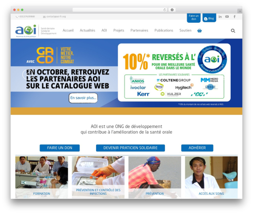 aoi WordPress theme - aoi-fr.org